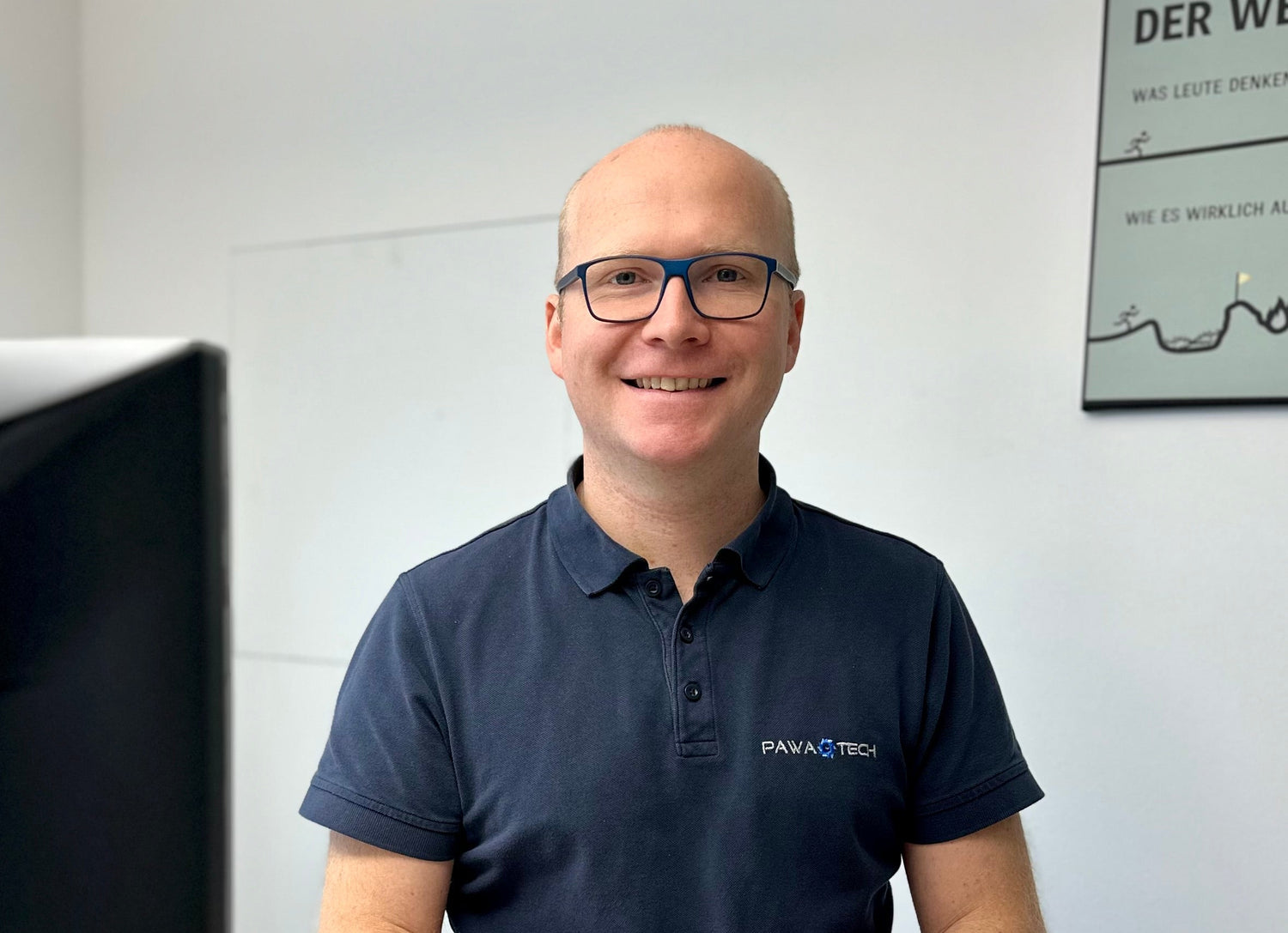 Portraitfoto von Paul Walczok, dem Gründer von KrückenBuddy 